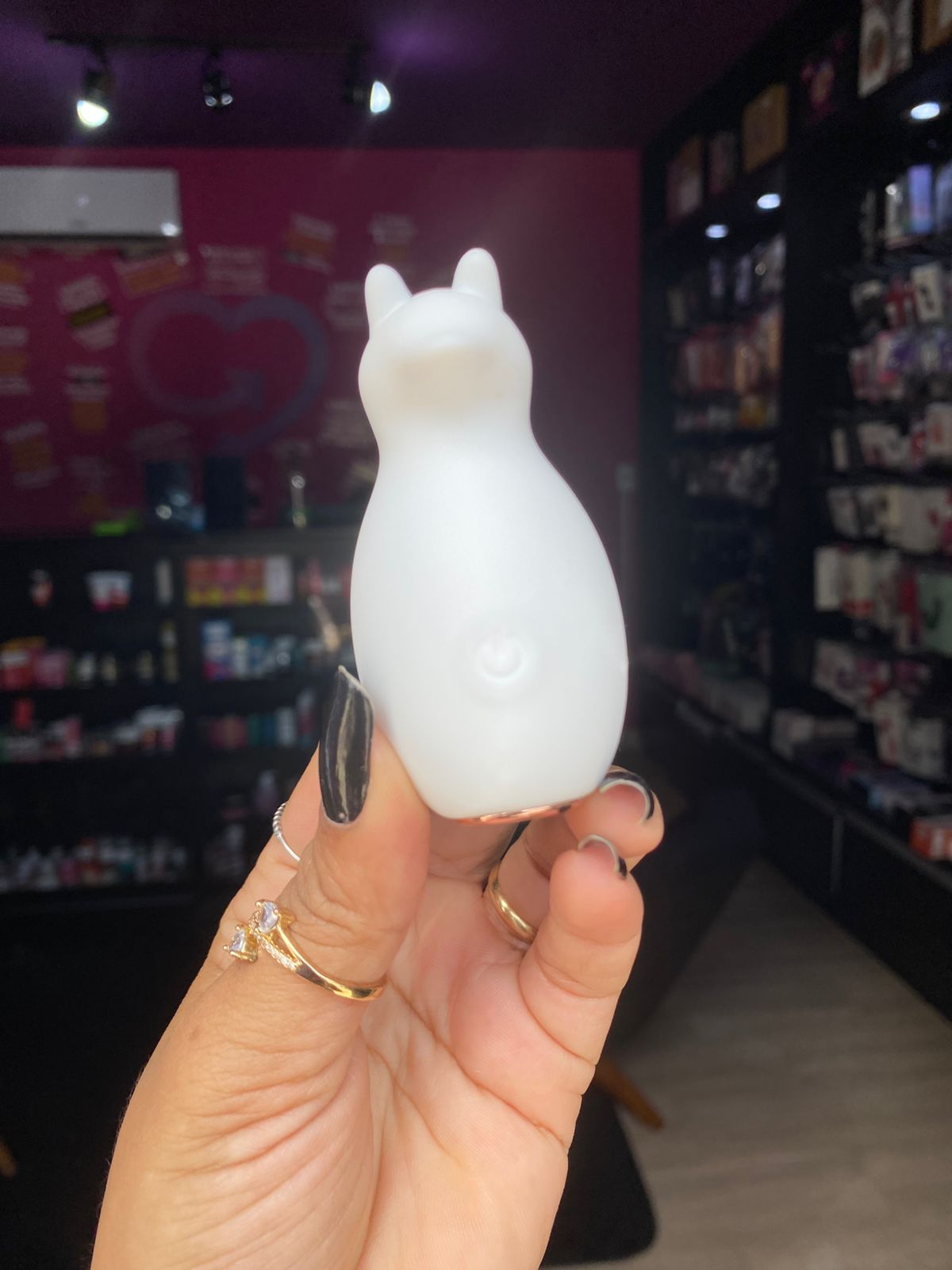 Mini Vibrador Formato Raposa 10 intensidades (152) Recarregável — foto 6