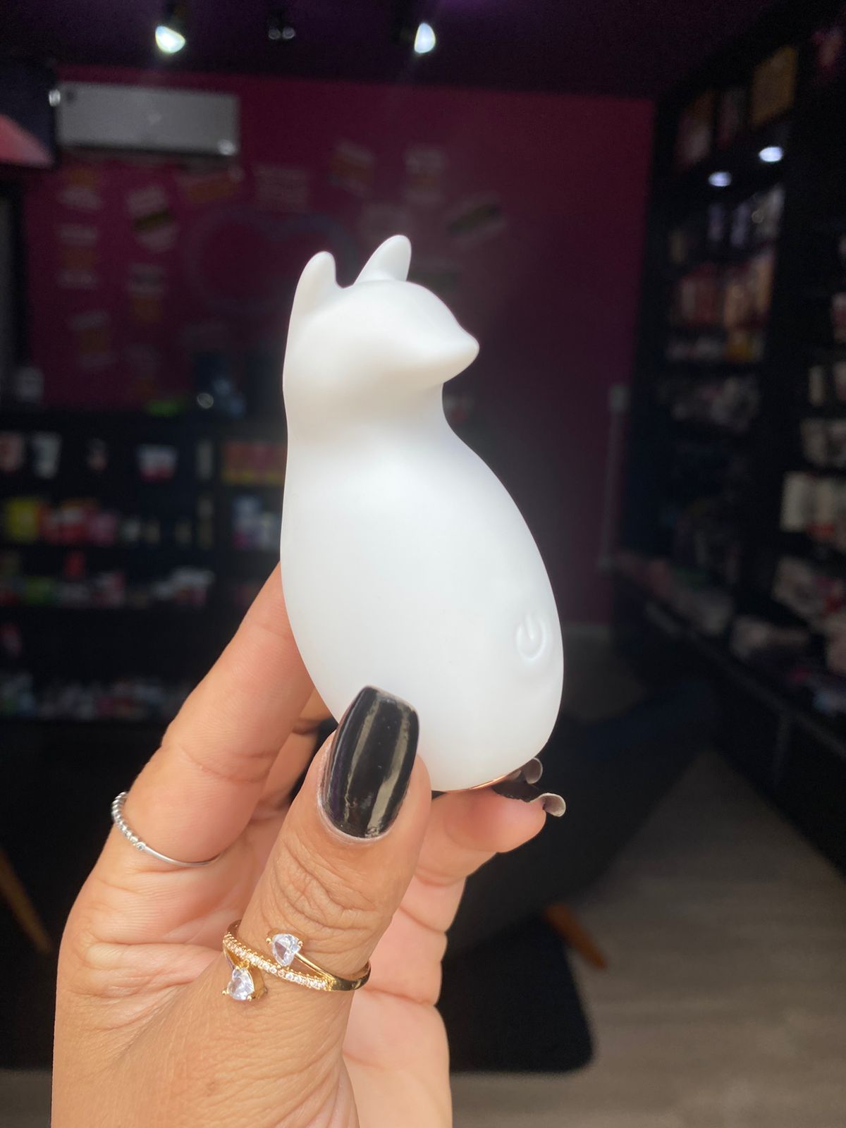 Mini Vibrador Formato Raposa 10 intensidades (152) Recarregável — foto 8