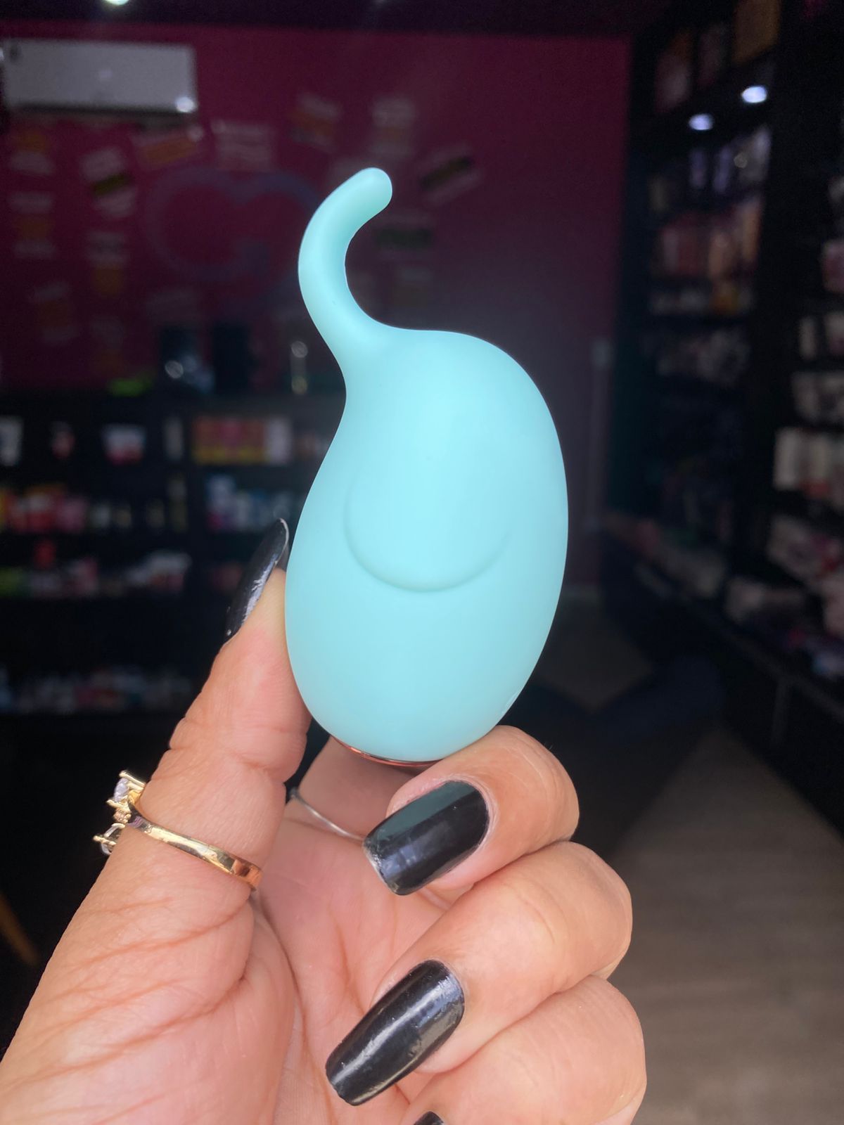 Mini V1br4d0r Recarregável Formato Elefante 10 intensidades (151) 10 intensidades