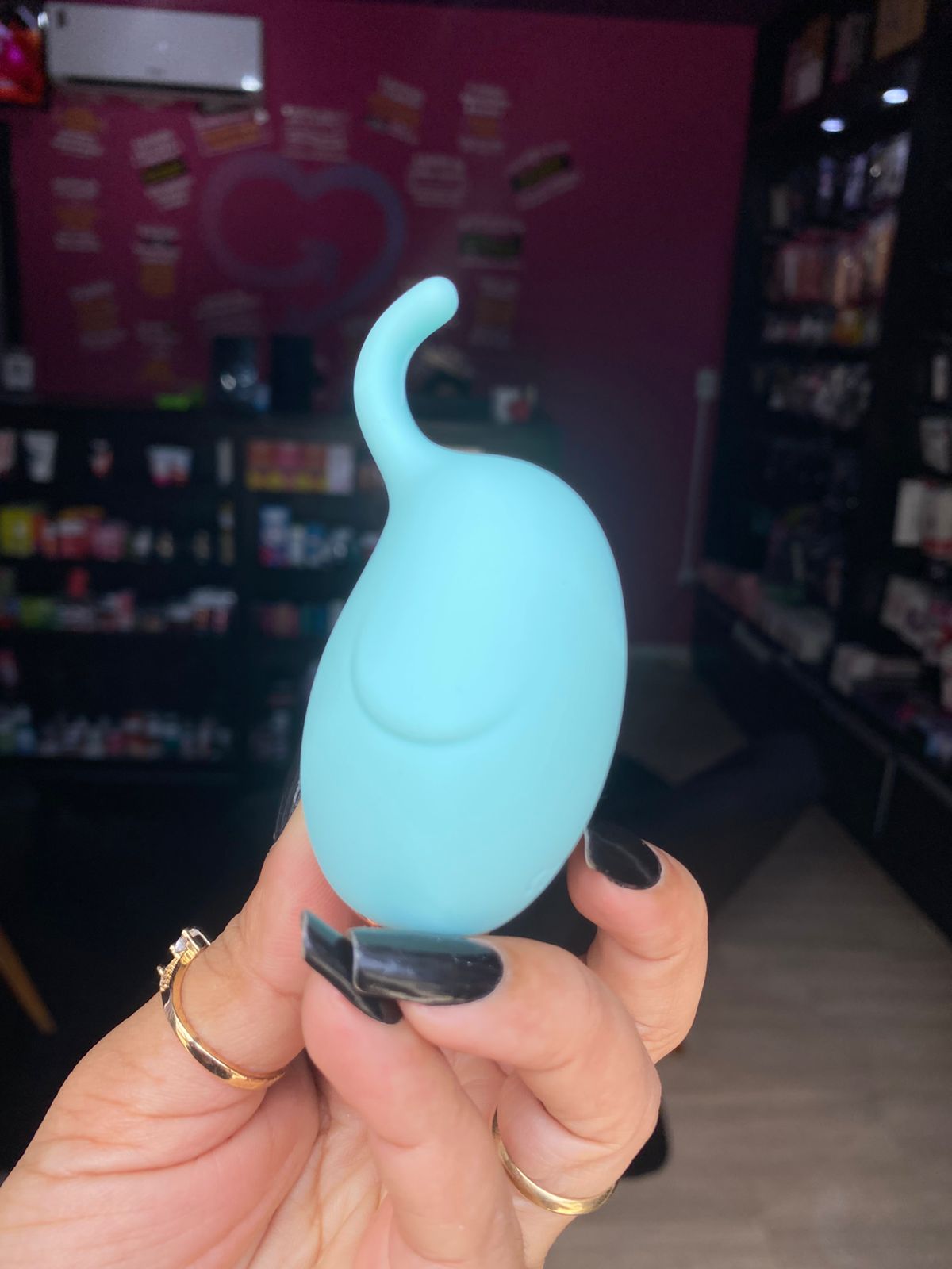 Mini V1br4d0r Recarregável Formato Elefante 10 intensidades (151) 10 intensidades