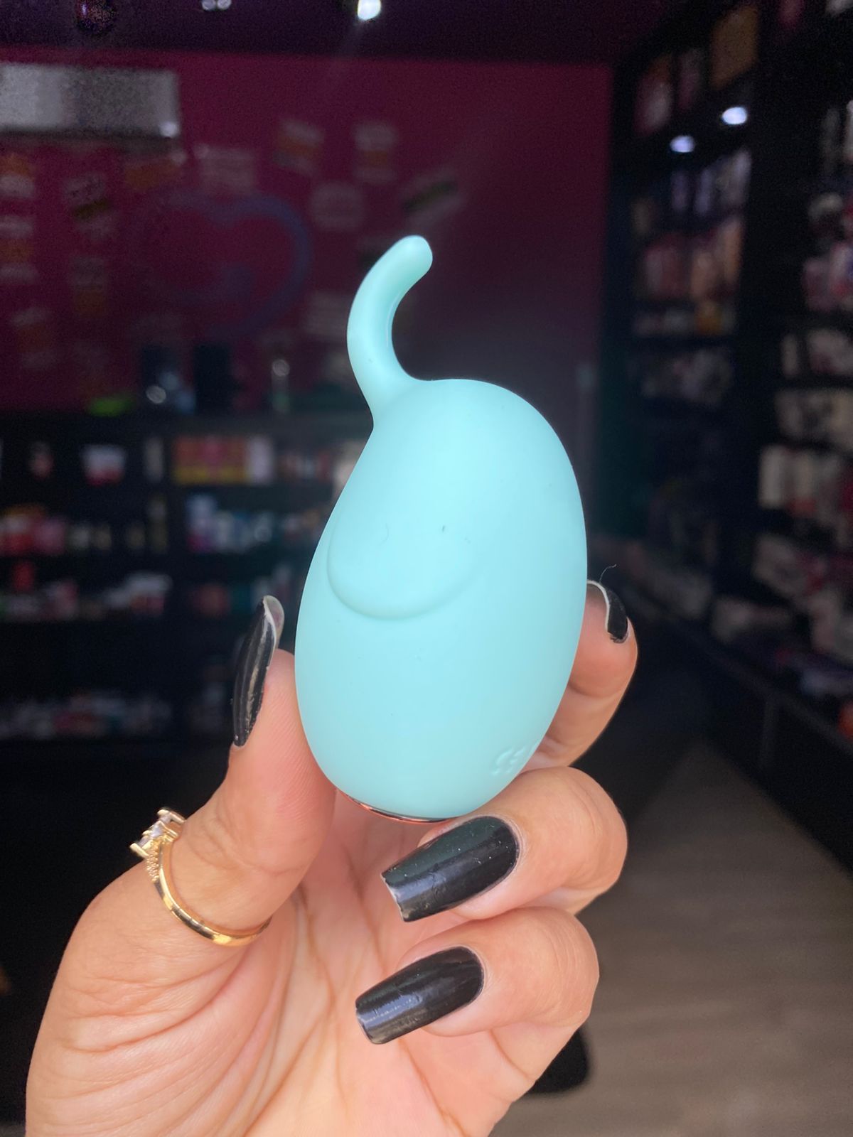 Mini V1br4d0r Recarregável Formato Elefante 10 intensidades (151) 10 intensidades