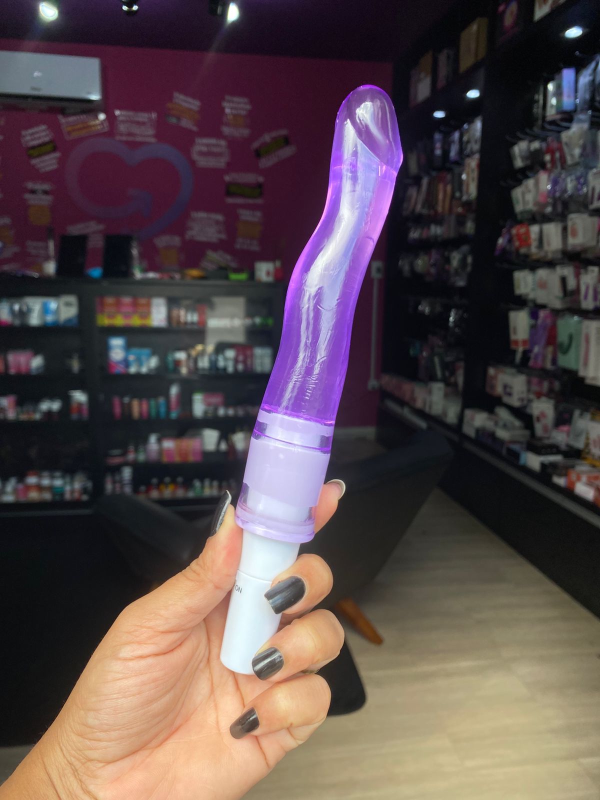 Erick -V1br4d0r Curvo Em Jelly- 01 intensidade (5105) pilha