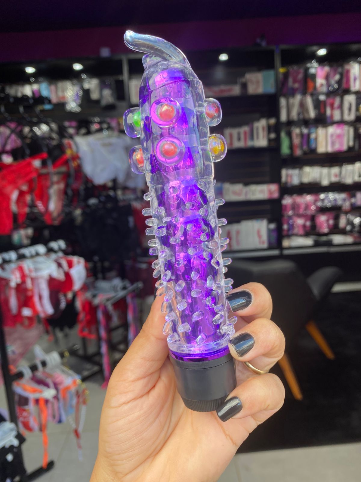 Samuel -Vibrador Personal com Pérolas em formato de elefante- multivelocidade (PE011E) pilha — comprar com embalagem discreta na iFody