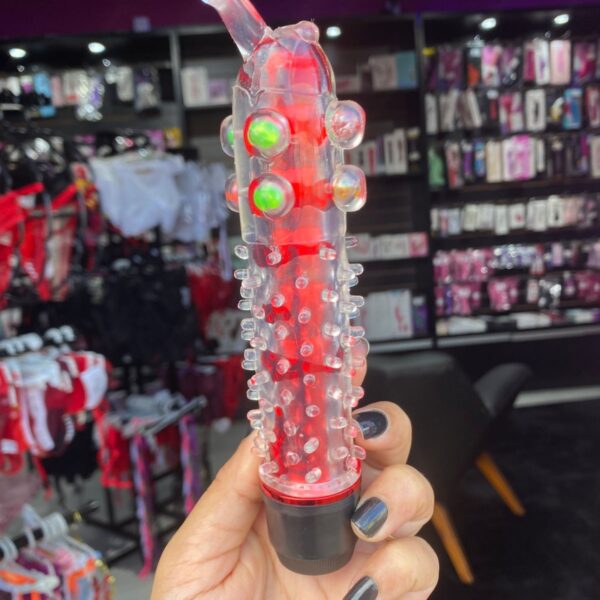 Samuel -Vibrador Personal com Pérolas em formato de elefante- multivelocidade (PE011E) pilha