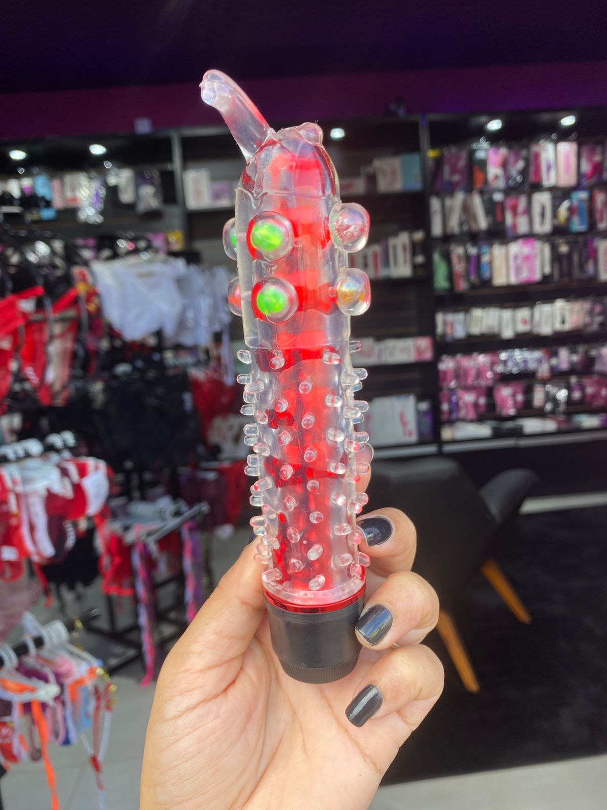 Samuel -Vibrador Personal com Pérolas em formato de elefante- multivelocidade (PE011E) pilha — comprar com embalagem discreta na iFody