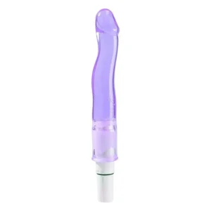 Erick -Vibrador Curvo Em Jelly- 01 intensidade (5105) roxo