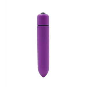Bullet -Cápsula clitoriana aveludada- 01 intensidade (6572) roxo