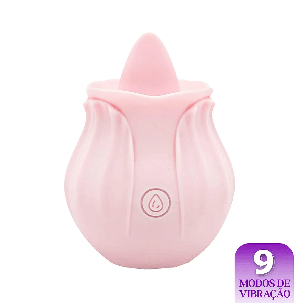Vibrador de clitóris com lingua (D3802) recarregáveis — foto 5