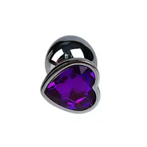 PLUG 4N4L COM JOIA de coração tamanho – G (5850) roxo