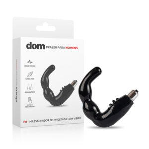 M1 - Massageador de Próstata com Vibro 11,5 cm x 10,5 cm