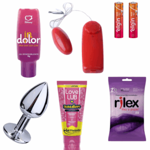 kit anal (com anestésico suave)