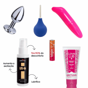 Kit primeiro anal (com anestesico forte)