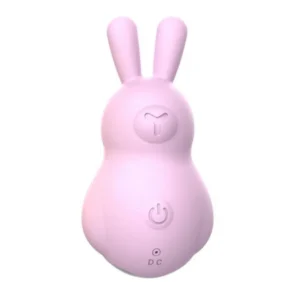 Mini Vibrador de clitóris Coelho Encantador Com 10 intensidades (1553) recarregável