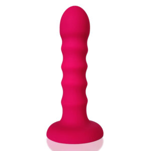 Plug Anal Escalonado Soft Touch com Ventosa 13cm