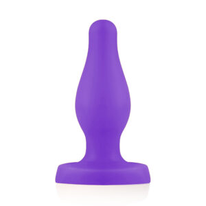 Plug Anal com Ventosa Lilás 11x4cm - ButtPlug
