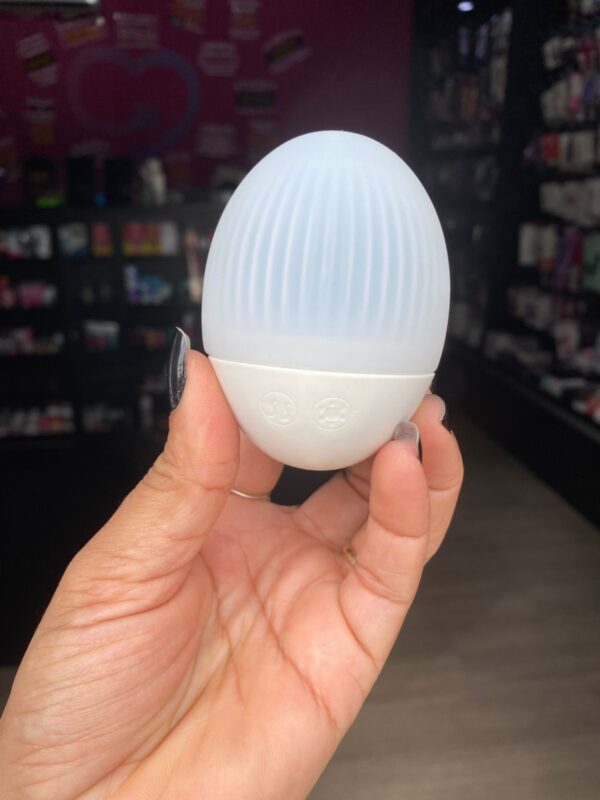Vibrador de clitóris em formato de lâmpada revestido em silicone 10 intensidades (4521) recarregável