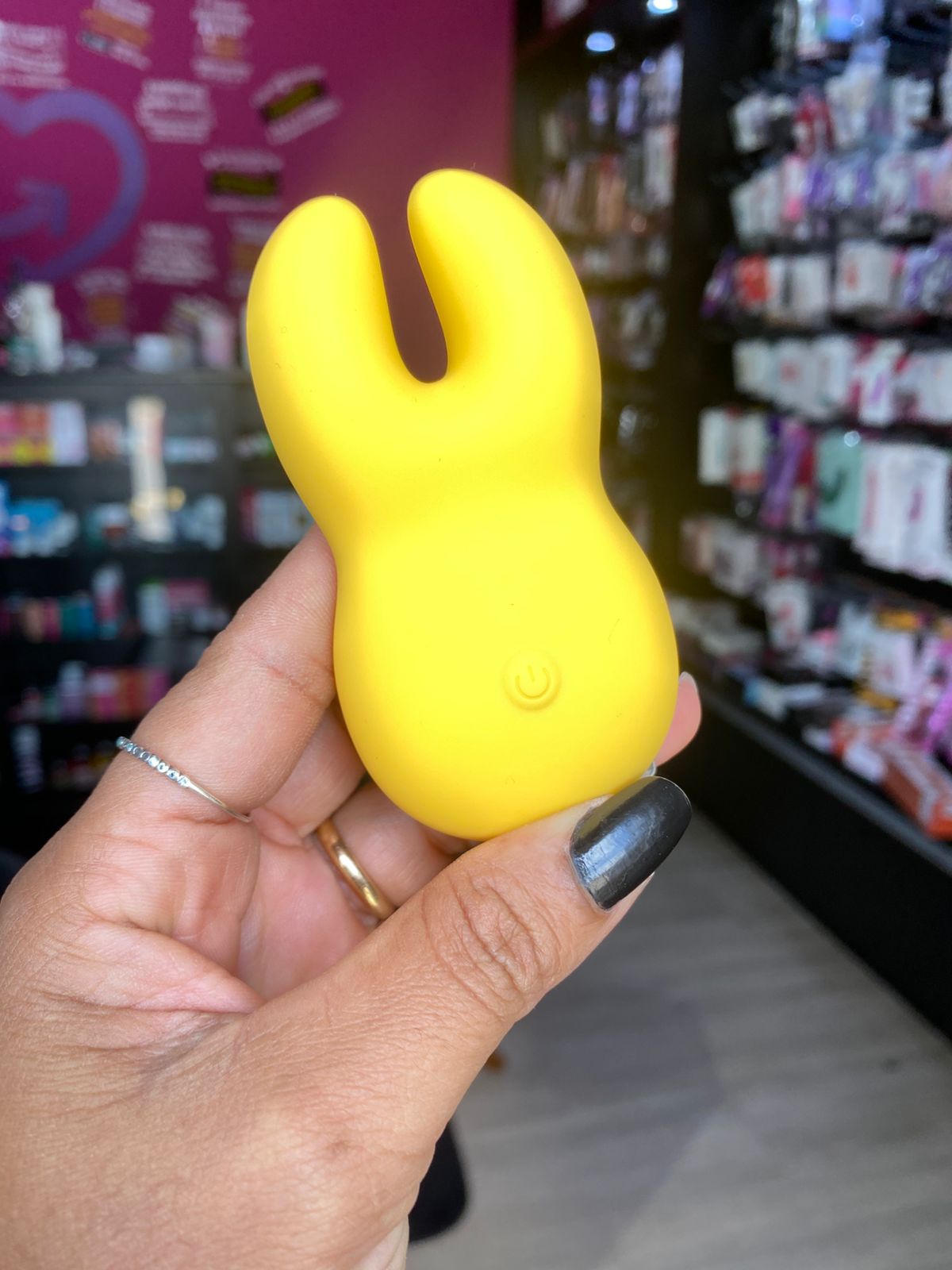 V1br4d0r revestido em silicone liquido 10 intensidades (4293) recarregável