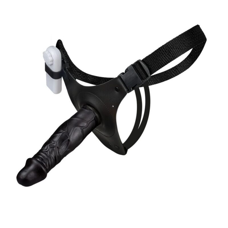 Cinta Com Prótese E Vibro De 16 X 3,5Cm (L218) La Pimienta