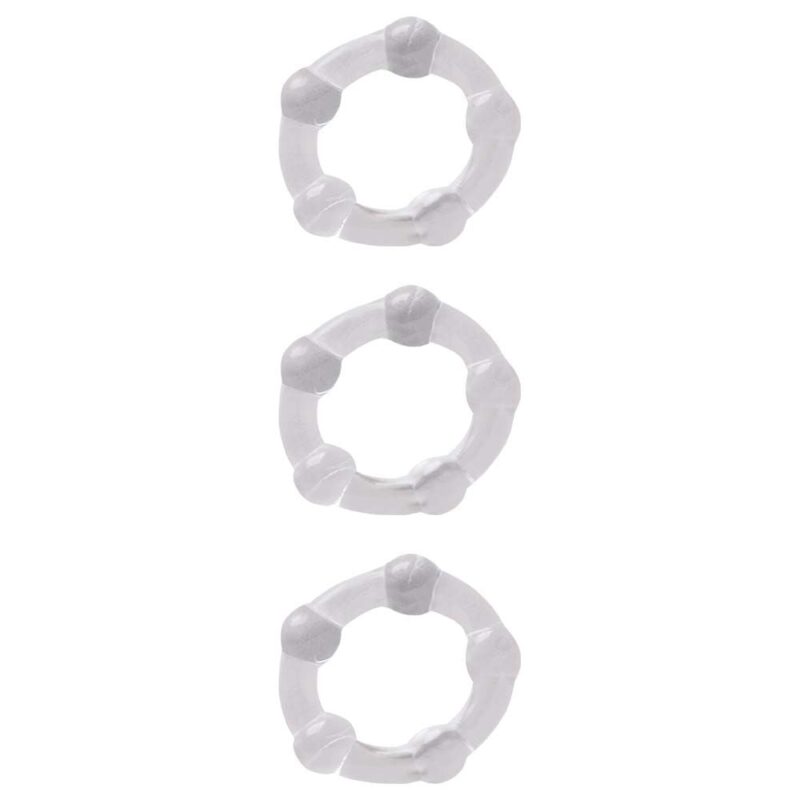 Kit Anel Peniano 3 Unidades 3,7Cm  (7308)