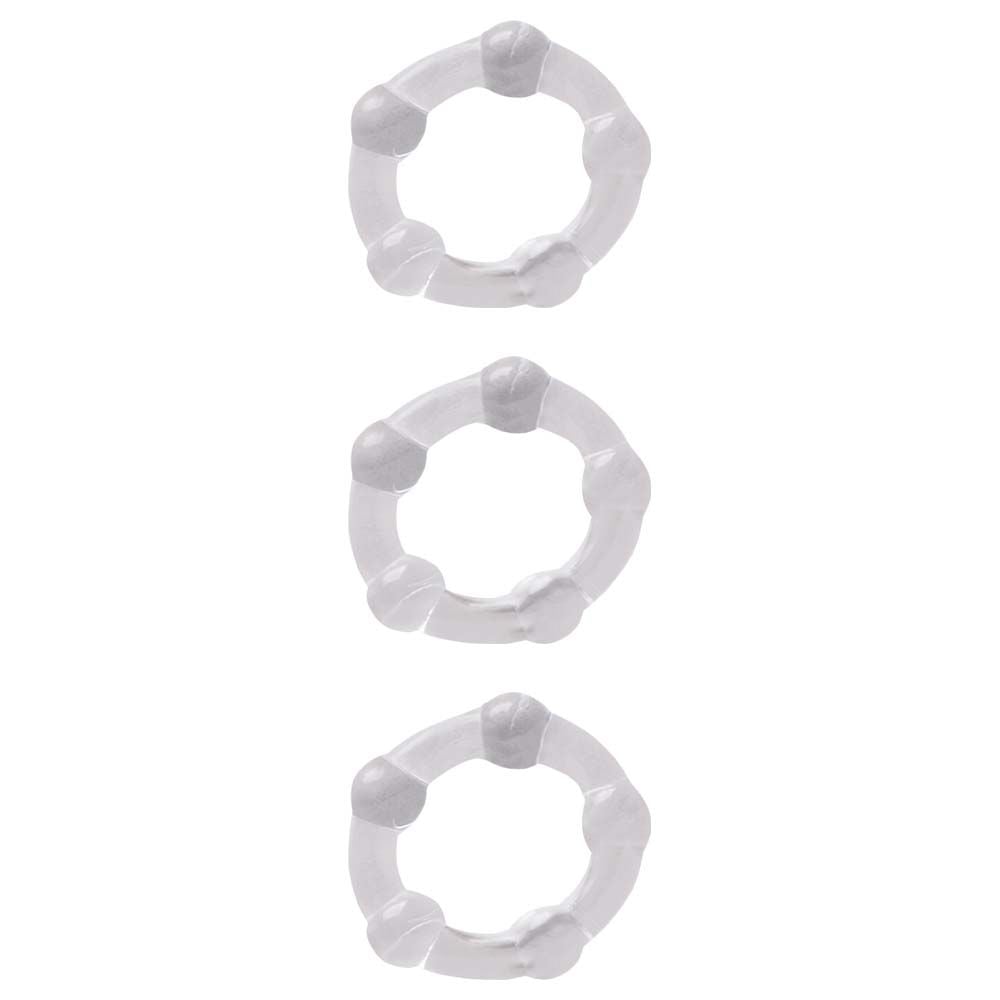 Kit Anel Peniano 3 Unidades 3,7Cm (7308)