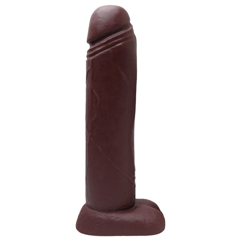 Pênis De Borracha Maciço Gigante 40 X 10cm