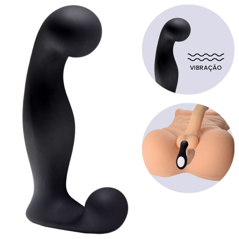 Vibrador De Próstata Jelly S-Hande 9 intendidades (8791) recarregável