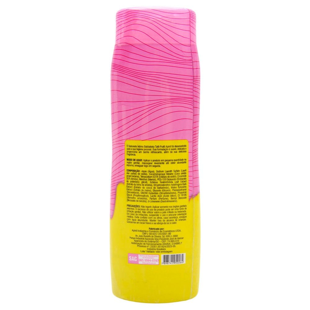 Sabonete Líquido Babbaloko 200Ml Apinil