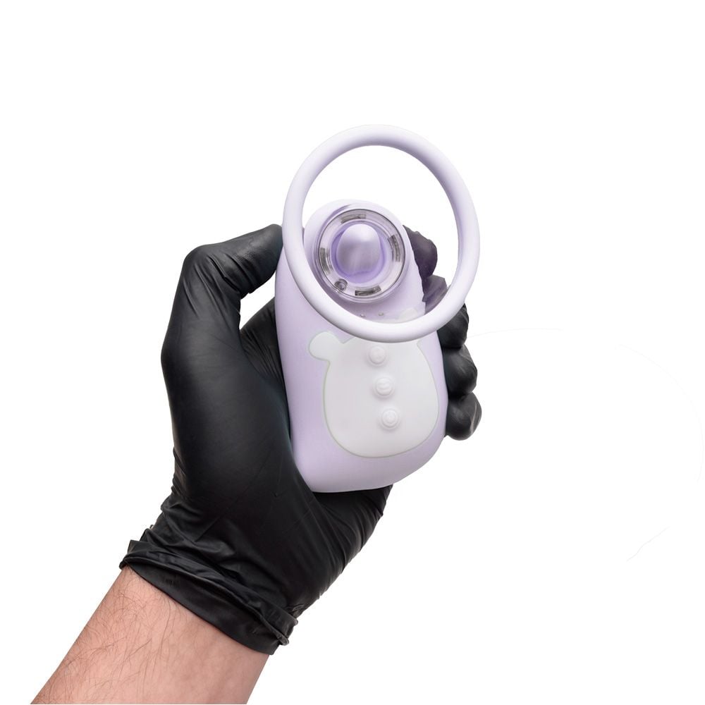 Sug4d0r Clitoriano Penguin Língua Rotativa (Su066) recarregável