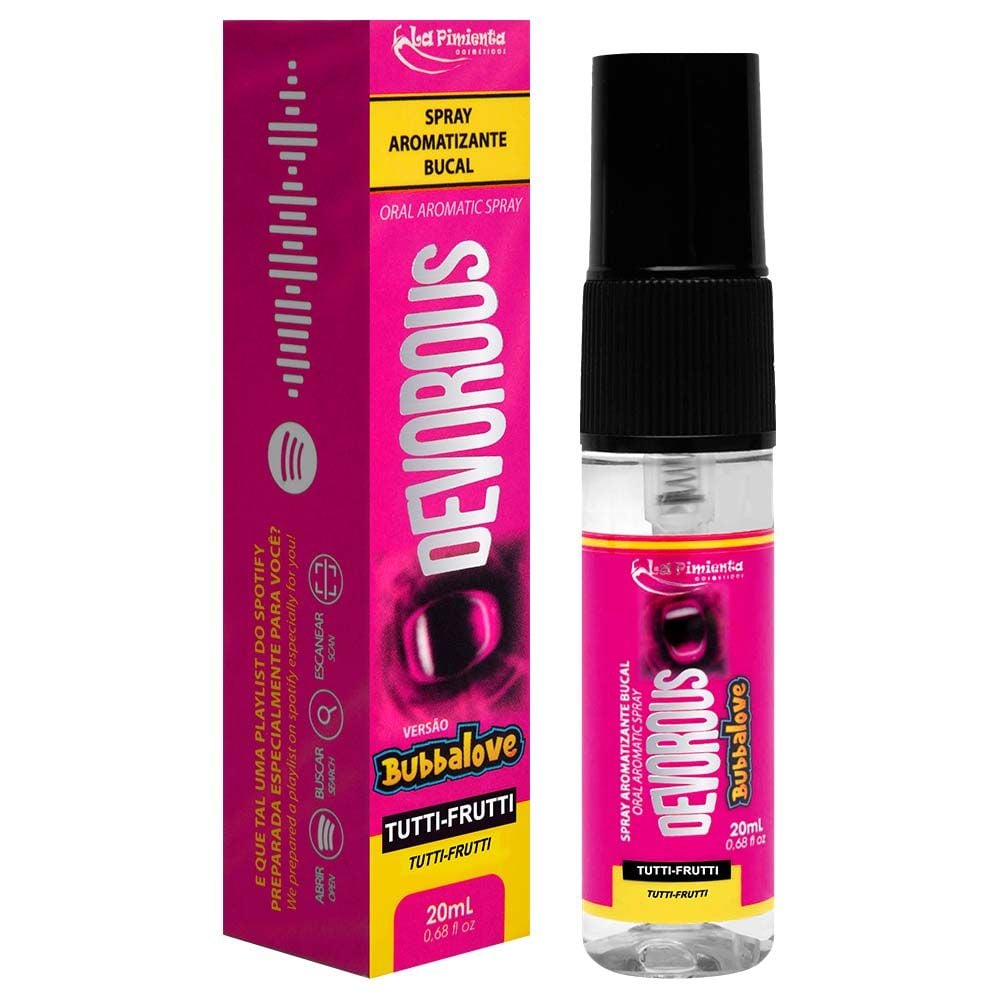 garganta profunda Devorous Bubbalove Spray S3x0 0r4l 20Ml
