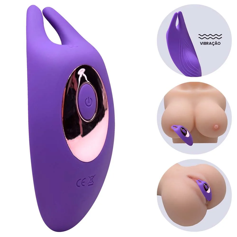 Vibrador Calcinha 9 Modos Controle por aplicativo de celular 09 intensidades (ES088) Recarregável