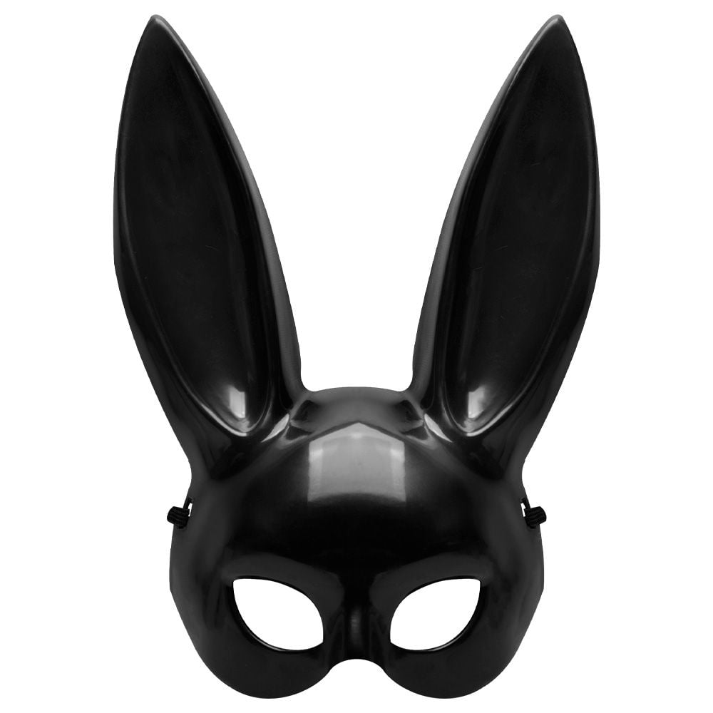 Máscara Coelha Em Plástico Abs Grande