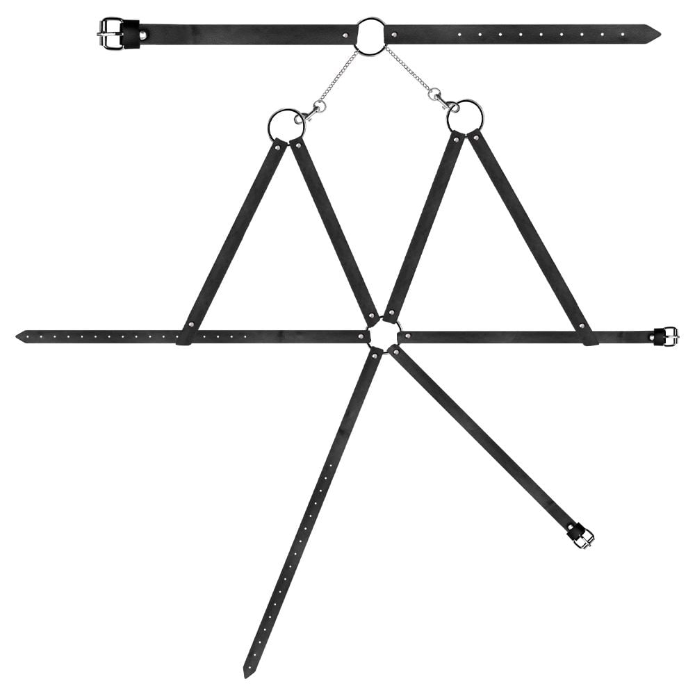 Harness Contorno De Busto Em C0ur0 (9317)