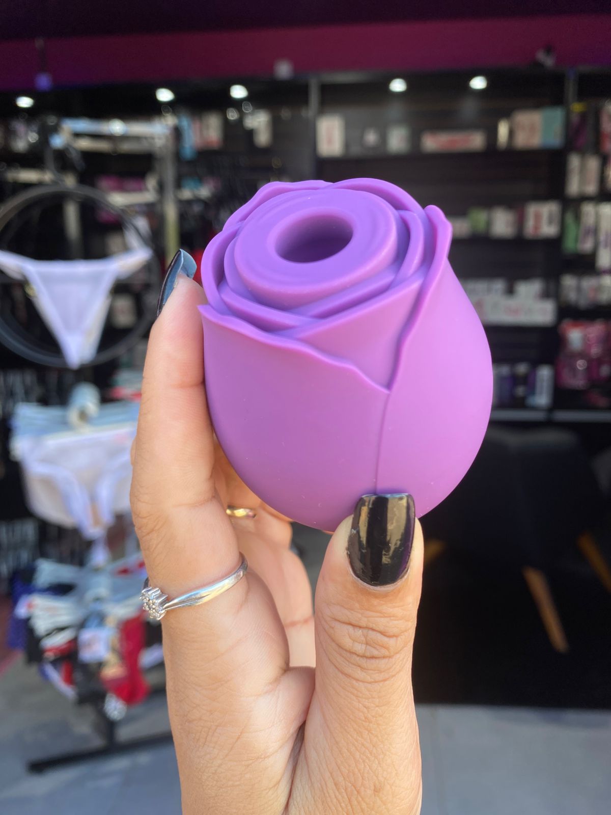 Rosa do Orgasmo (GOZ by iFody) — Vibrador Clitoriano Recarregável com Pulsação | 10 Intensidades (8085) — foto 3