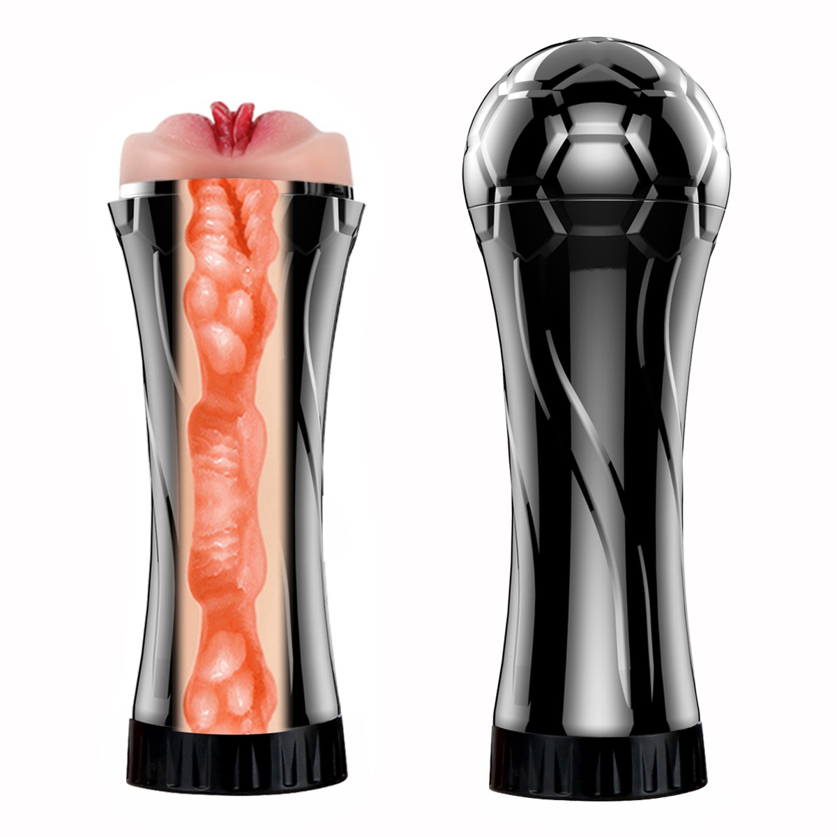 MASTURBADOR MASCULINO VAGINA com vibração TEXTURIZADA (LB2014) — foto 8