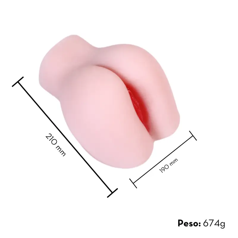 Mini m4sturb4d0r masculino bumbum 21cm (1507)