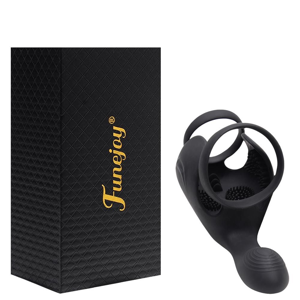 Anel Vibrador Estimulação Próstata 10 Vibrações (An071) recarregável — foto 10