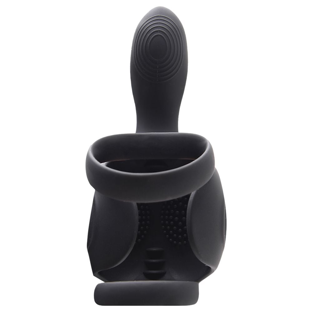 Anel V1br4d0r 3st1mul4ç40 Próstata 10 Vibrações (An071) recarregável