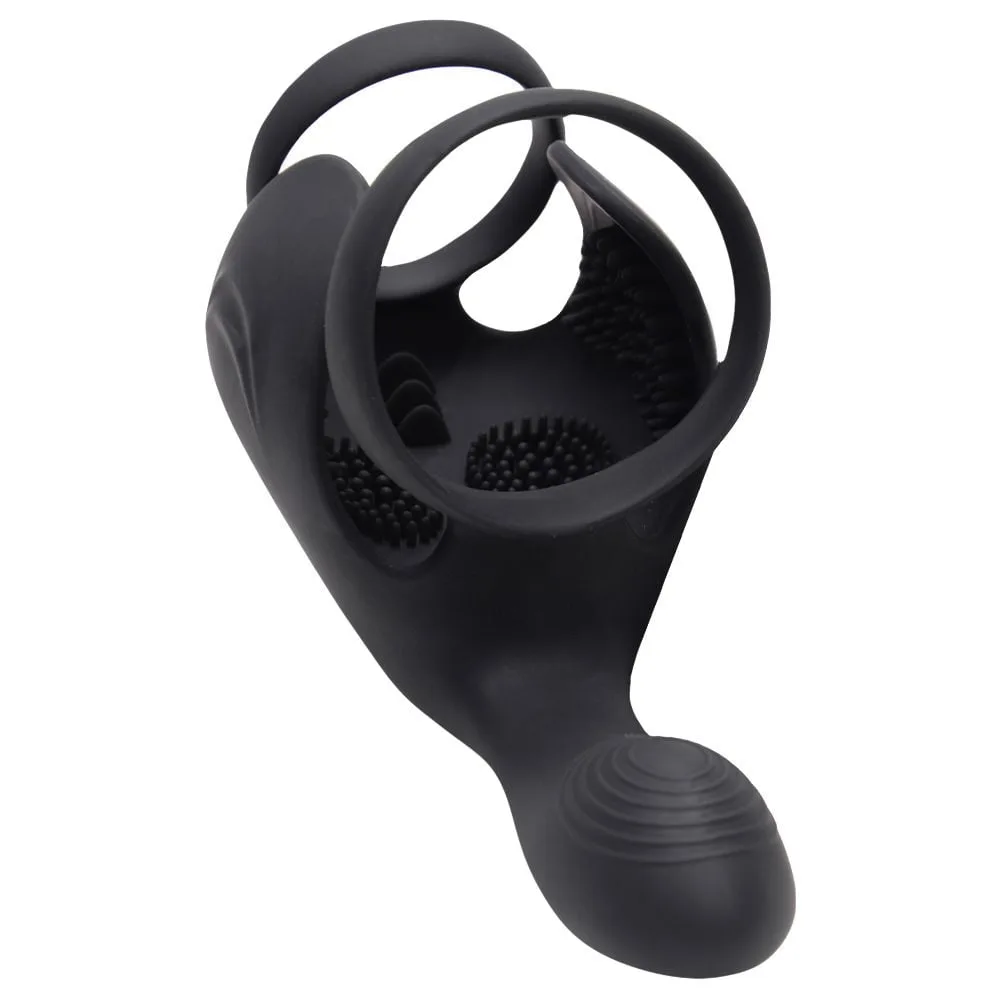 Anel Vibrador Estimulação Próstata 10 Vibrações (An071) recarregável