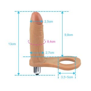 Parceiro 11cm x 2,7cm – Anel Companheiro com v1br4ç40 – Mr. Dick