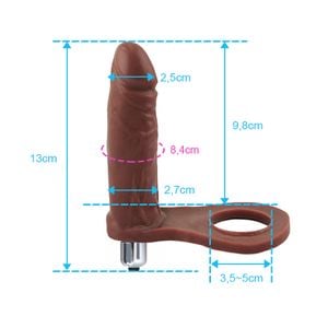 Parceiro 11cm x 2,7cm – Anel Companheiro com v1br4ç40 – Mr. Dick
