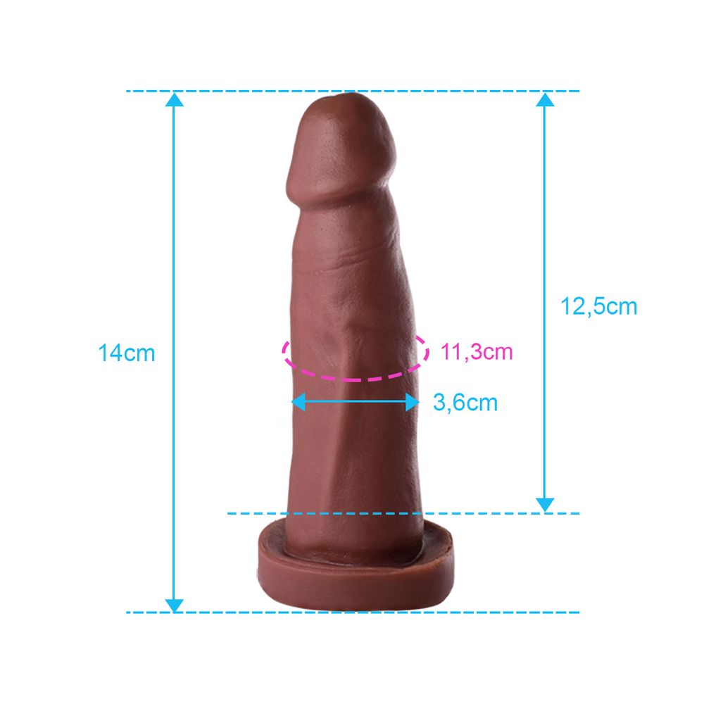 Aprendiz 10cm x 3cm com Glande Definida – Mr. Dick — foto 2