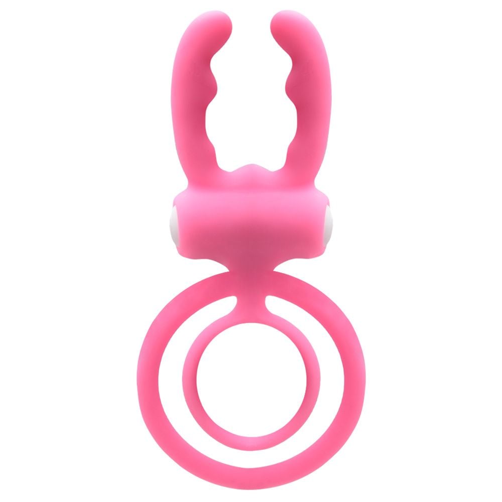 Anel Peniano com v1br4ç40 e Argola Testicular (AN005) rosa