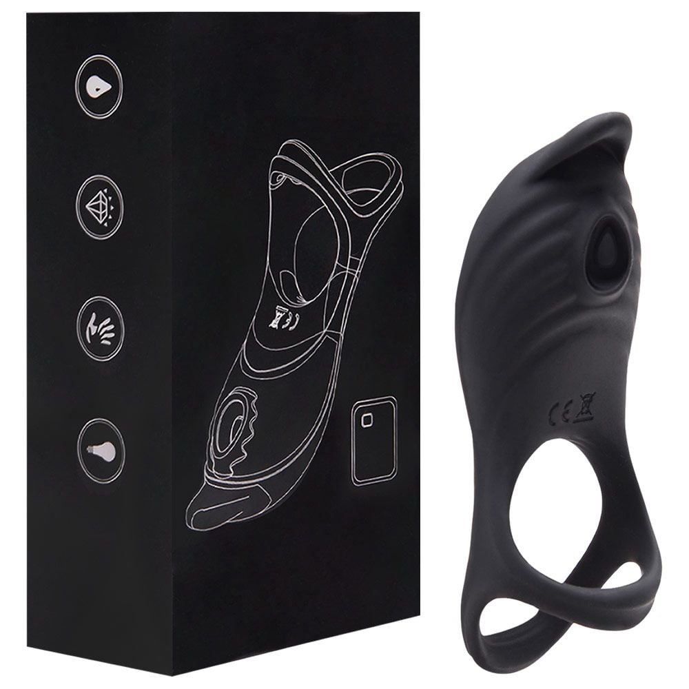 Anel Peniano Estimulador Clitóris 5 Pulsações (AN072) recarregável — foto 8