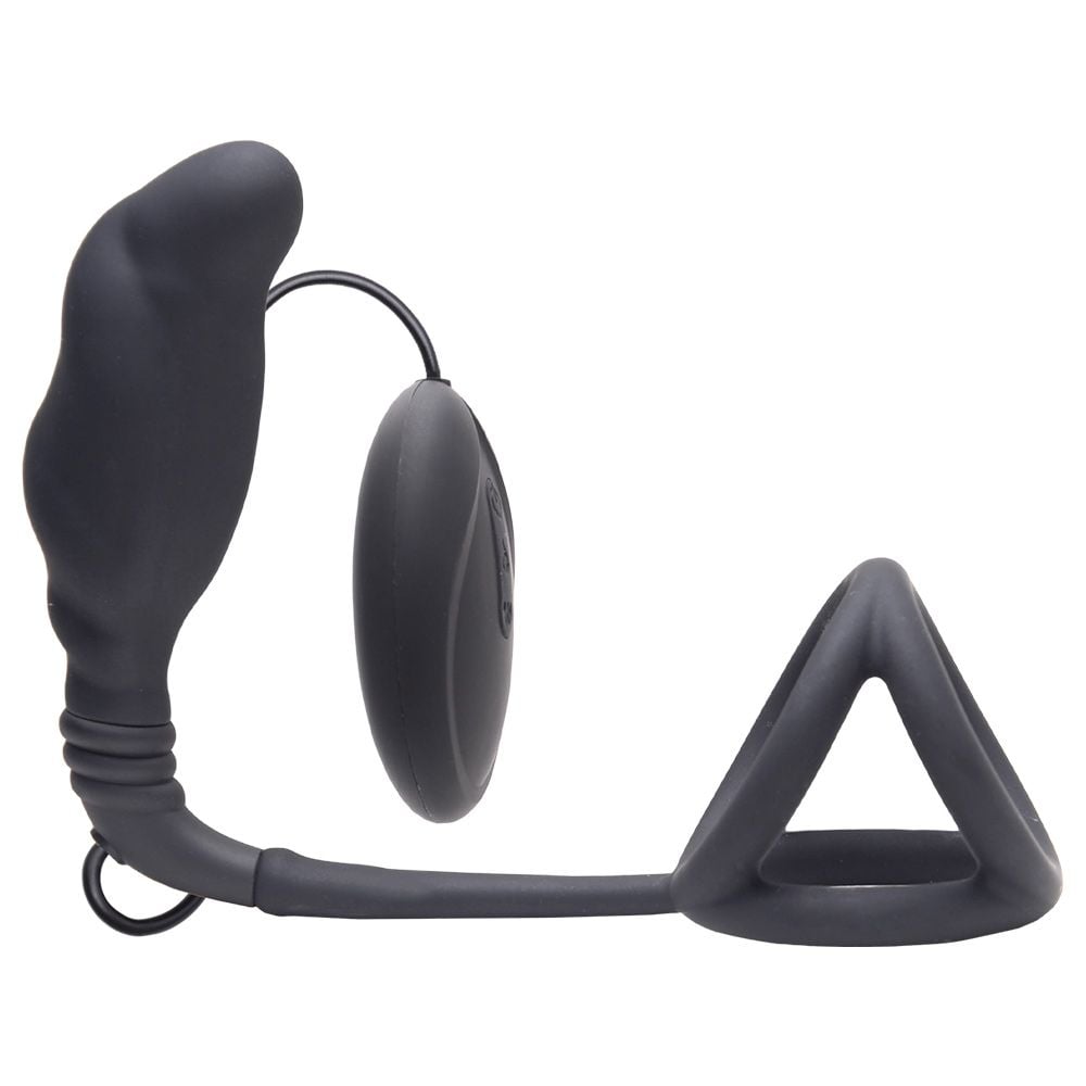 Anel Peniano 10 Vibrações Plug Próstata (AN077) recarregável — foto 10