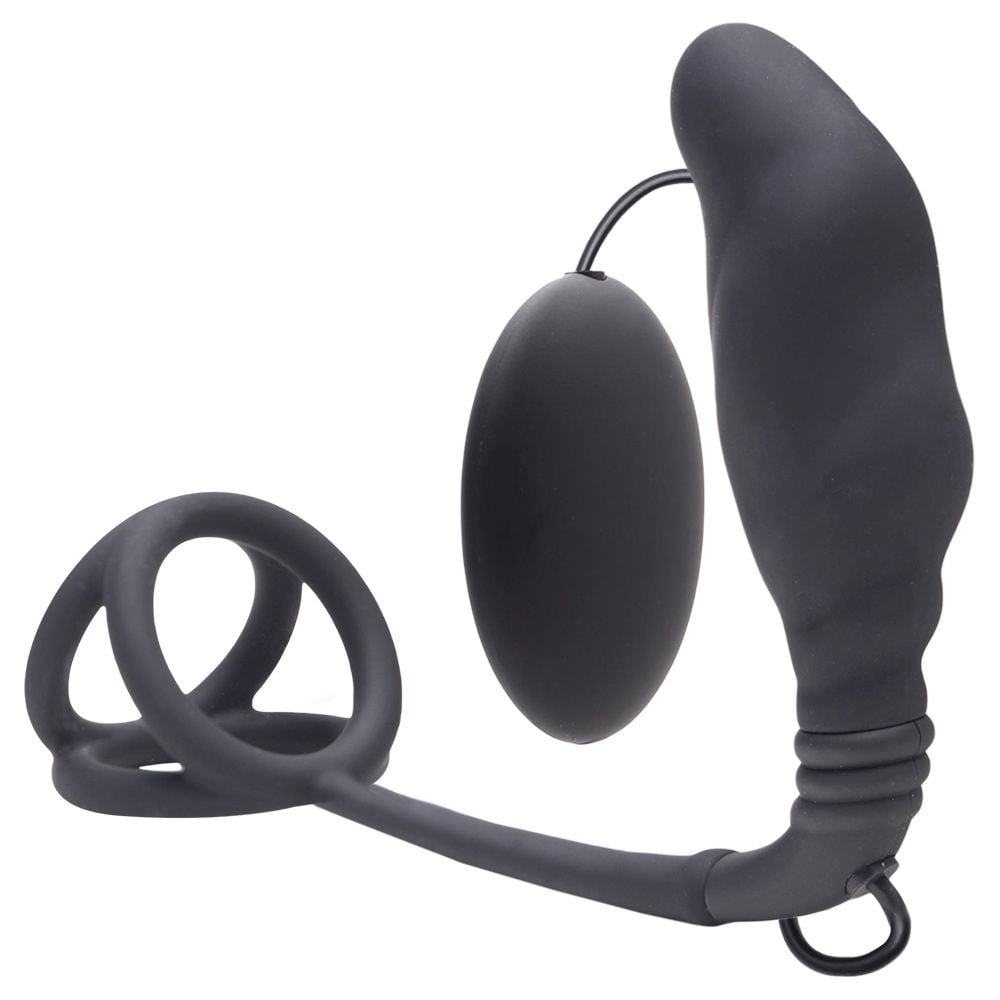 Anel Peniano 10 Vibrações Plug Próstata (AN077) recarregável — foto 9