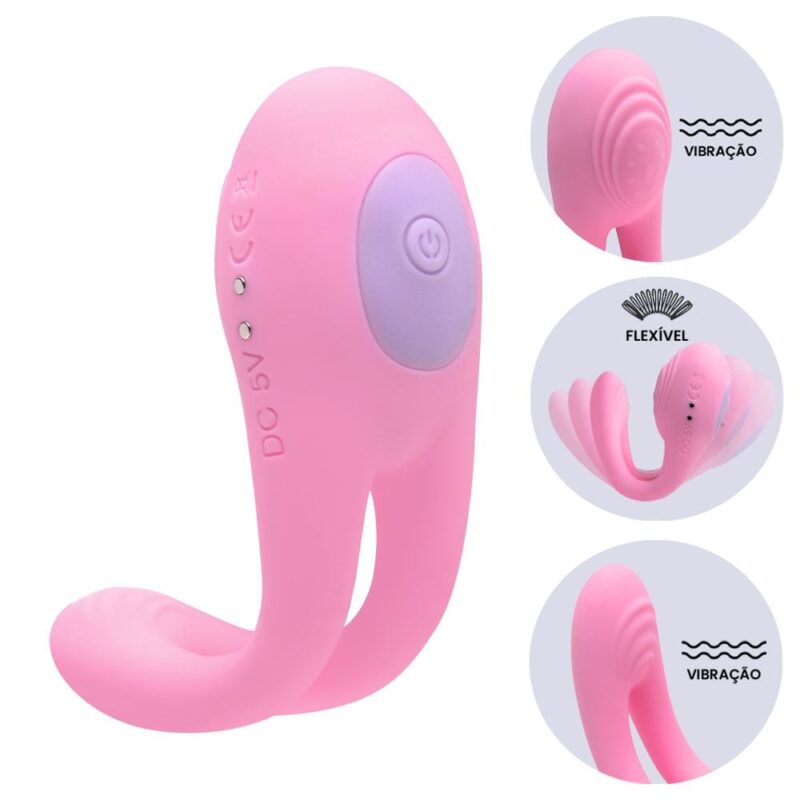 Anel Peniano 7 Vibrações Candy Controle sem fio (An081) recarregável