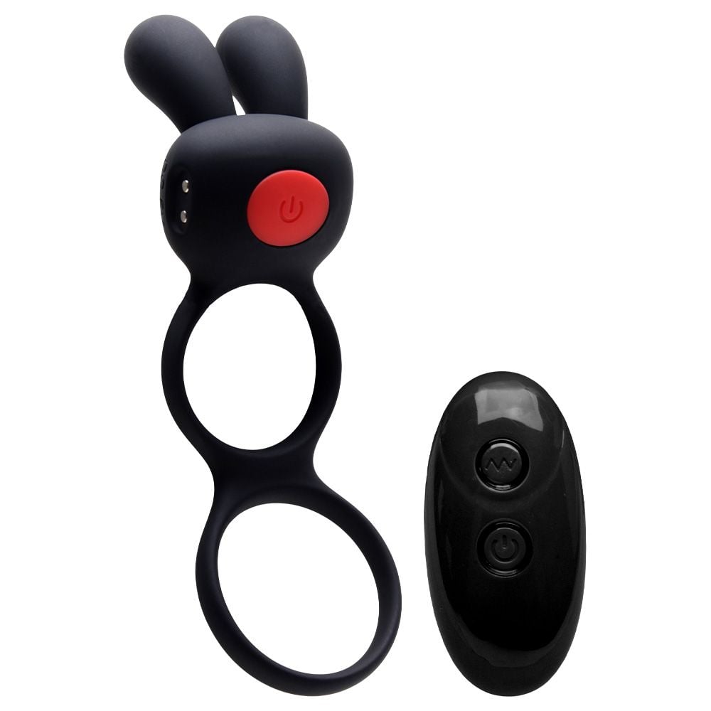 Anel Peniano Estimulador Coelho controle sem fio 10 vibrações (An088) recarregável — foto 8