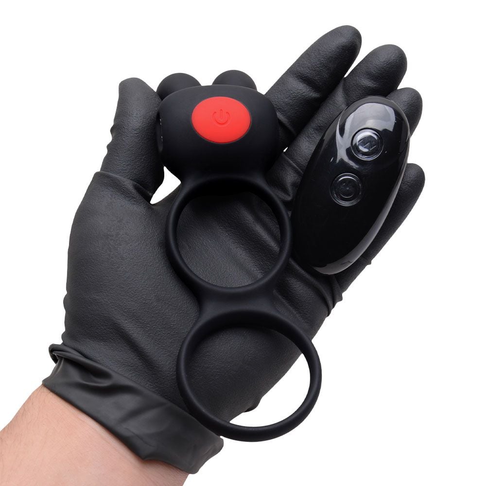 Anel Peniano 3st1mul4d0r Coelho controle sem fio 10 vibrações (An088) recarregável