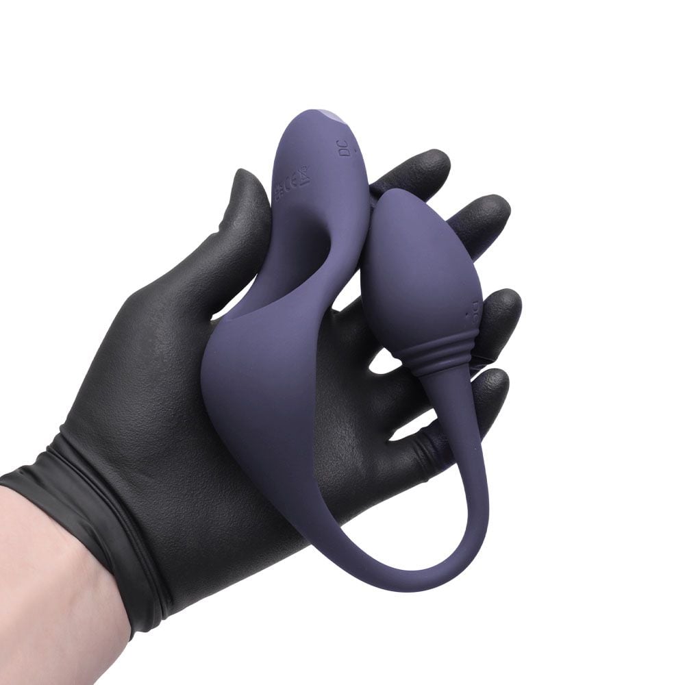 Anel Peniano Cl1t0r1s Plug 4n4l 7 vibrações (8291)