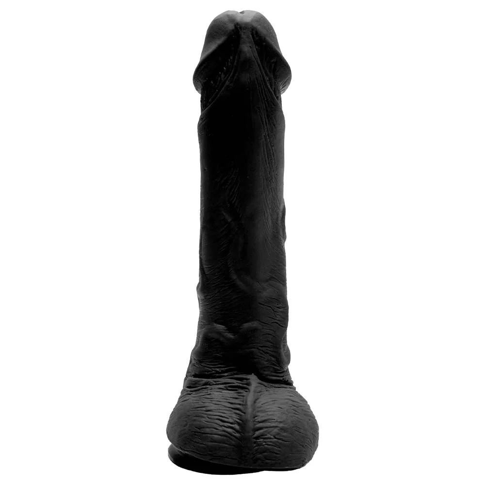 Edilson - P3n1s De Borracha Maciça 23 X 4,4Cm (R9ASVBL) PRETO